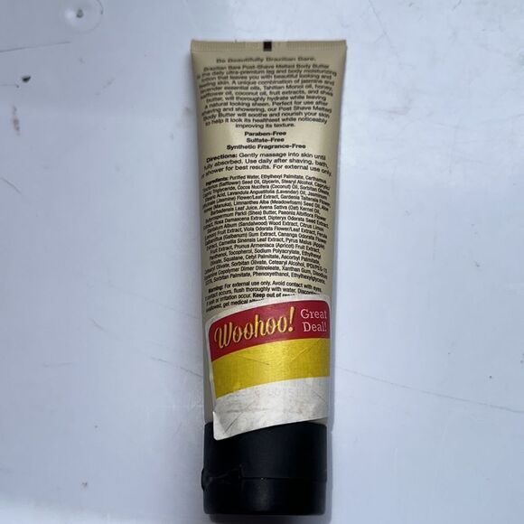 Brazilian Bare Post Shave Melted Body Butter - Picture 2 of 3